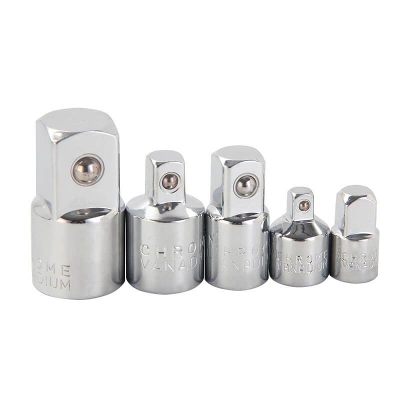 socket converter set, 5pcs, socket adapter, ratchet socket adapter, socket size converter, sockets and wrenches