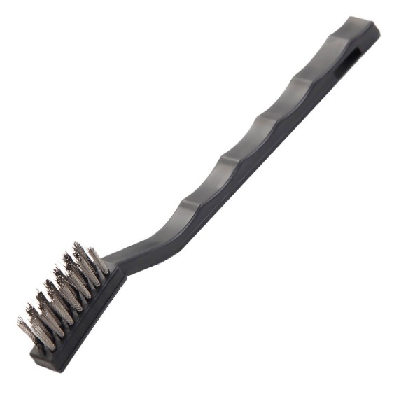 Wire Hand Brush 3-Pieces Set, Cutters & Saws Tools, brushes plastic handle for cleaning surfaces, nylon, brass, stainless steel.