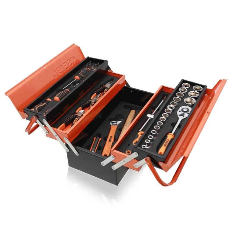 tool box 5 compartments machinist tool set,
 tools sets & storage, machinist tool box with tools, tools & workshop equipment
