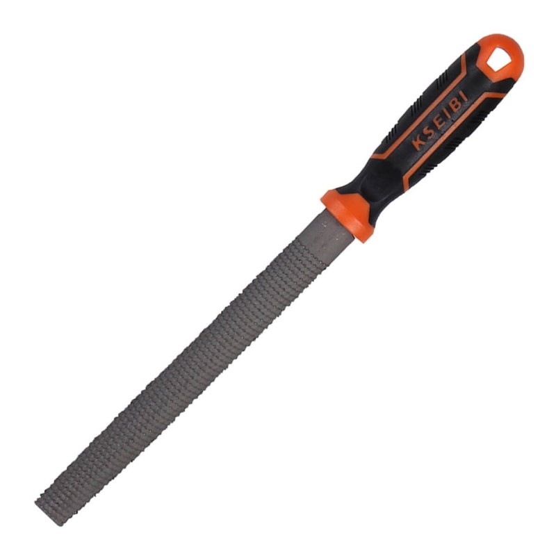 Rasp Half Round File, Cutters & Saws Tools, half round rasp file with rubber hanlde for wood working.