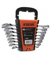 combination wrench set, rack, 8pcs, sockets and wrenches, mechanic tools, car repair tools, automobile tools