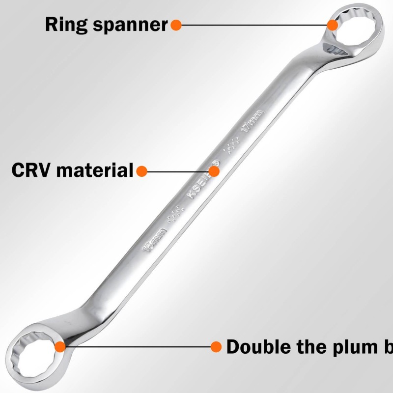 double ring wrench, sockets and wrenches, mechanic tools, car repair tools, automobile tools