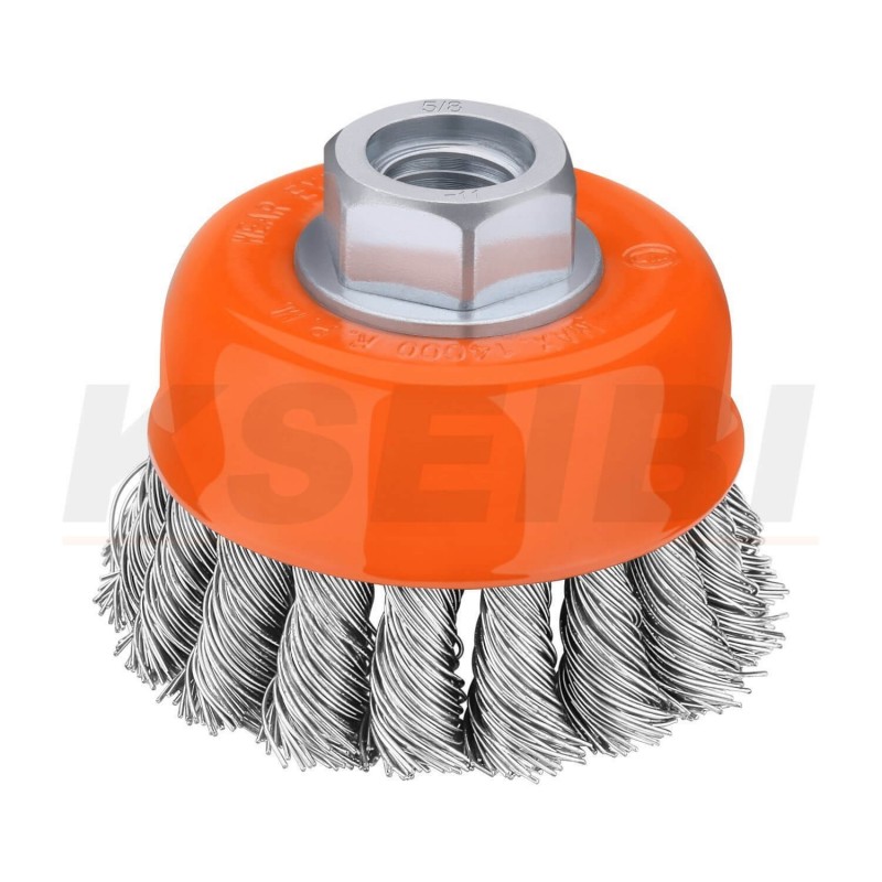 twisted cup brushes, hand tools, power tools accessories, cleaning tool, roughening, paint removal