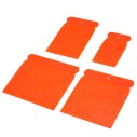 Plastic Scraper Set 4-PC,
plastic filler knife scraper set,
flexible plastic putty paint