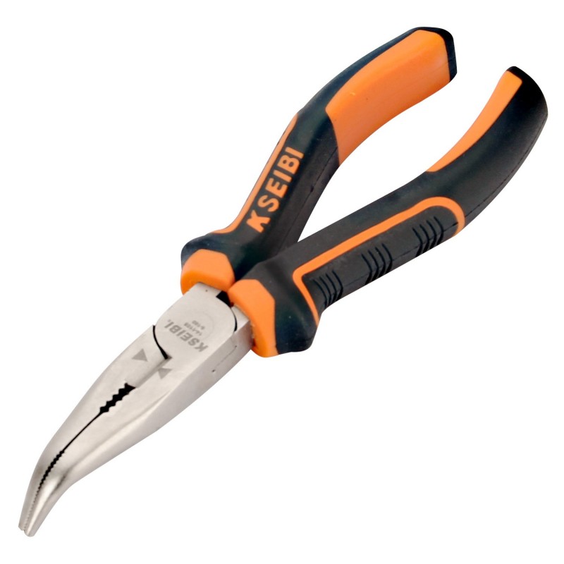 bent nose plier, hand tools and pliers, comfort grip,use for beading jobs working, cut and bend wire