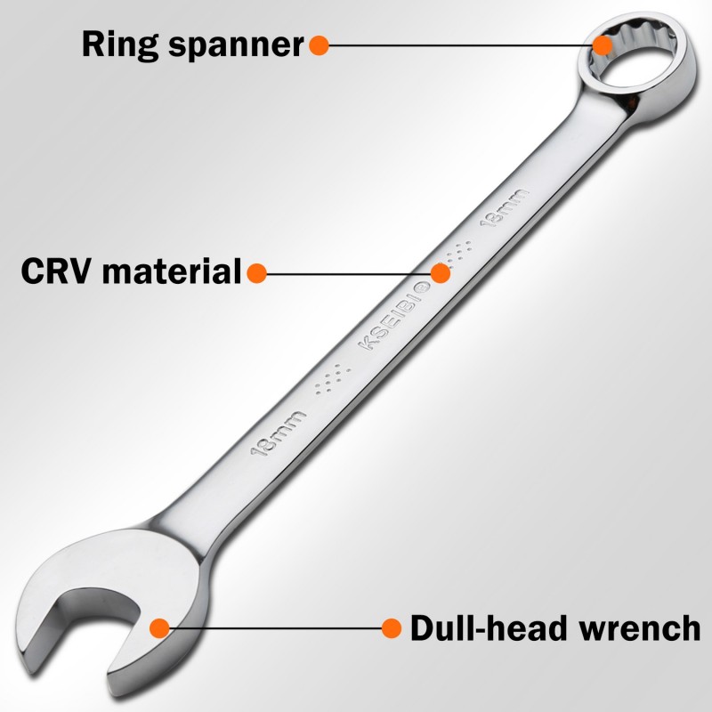 Combination Wrench Set 8-Pc/Cloth Bag,
automobile tools,
combination spanner