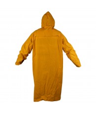 Raincoat/Yellow, Safety Tools, rain coat with head cover, pockets, heavyweight pvc.