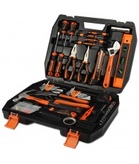 Full Tool Set Plastic Box 84-pc, Tools Set & Storage, lightweight tools box, hand plastic box storage.
