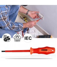 VDE Insulated Screwdriver, Screwdrivers, electrical safety, shock protection.