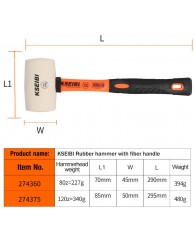 White Head Rubber Hammers PROGRIP Handle, Contractor's Tools, white head,
woodworking, construction.
