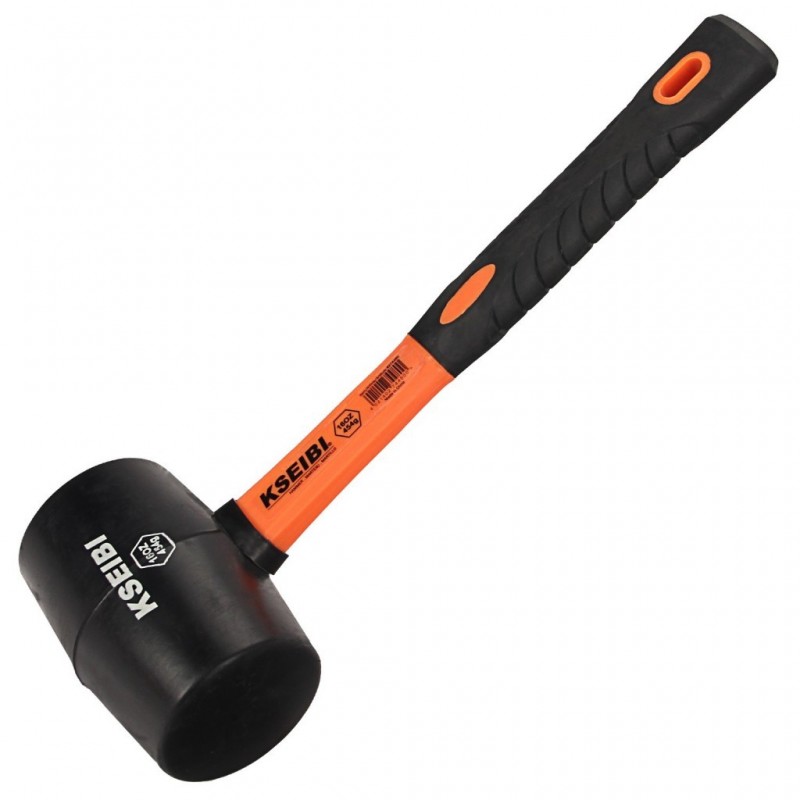 Rubber Hammer Hard Black Head/Progrip, Contractors Tools,
hammer,
rubber,
light weight.