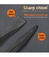 Flat Cold Chisels Oct Shank,
octagonal chisels,
pointed concrete chisels