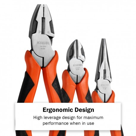 Industrial Pliers set 3-Pc. - Hand Tools & Pliers