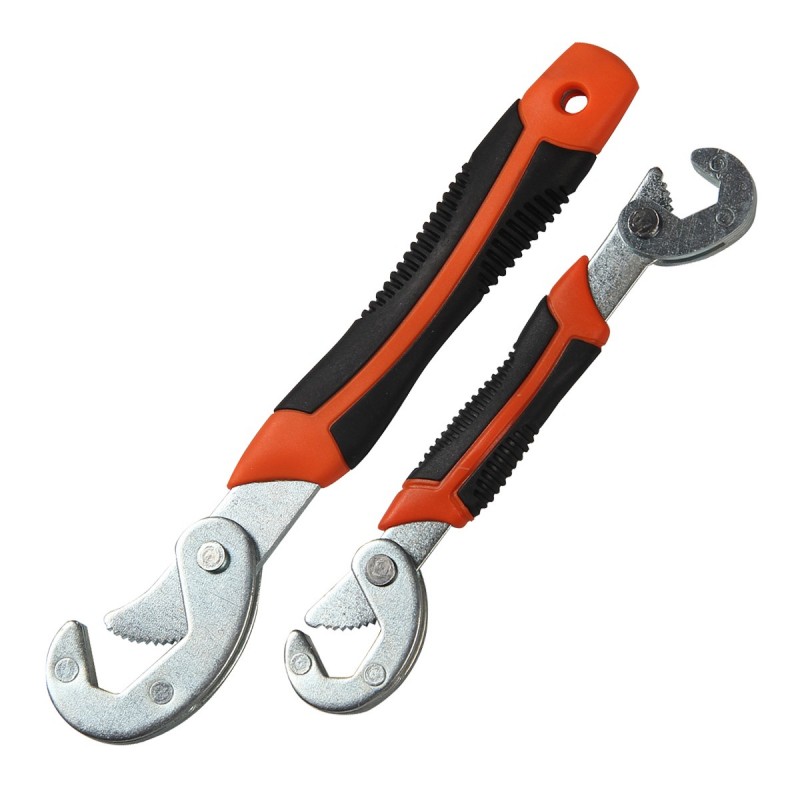 Multi Purpose Universal Wrench Set, Hand Tools & Pliers, universal quick snap 'n grip adjustable wrench Spanner set.