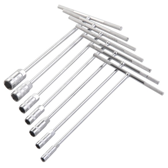 便携式T型手柄扳手套装 7-PC | KSEIBI