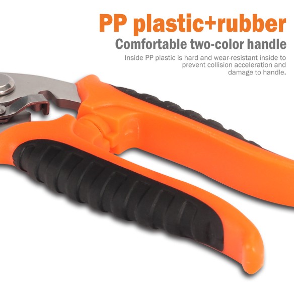 Premium Straight Razor Garden Pruner for Precision Cutting | KSEIBI