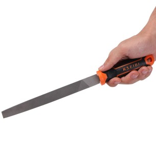 Lime à demi-ronde en acier de qualité supérieure | KSEIBI 2