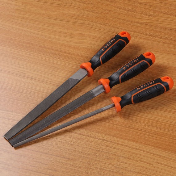 High-Quality Steel Half Round File for Precision Work | KSEIBI