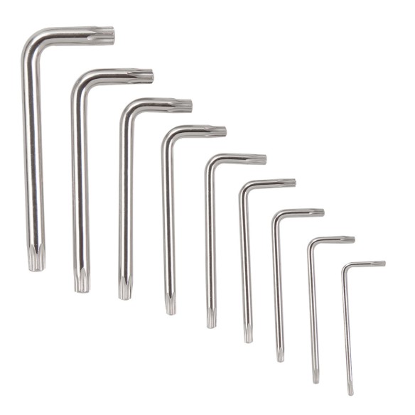 "Quality Star Key Wrench Set Short 9-Pc. for Precision DIY Tasks | KSEIBI"