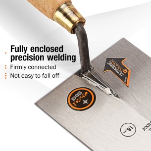 High-Quality Square Tip Bricklaying Trowel/Wood for Precision and Durability | KSEIBI 2