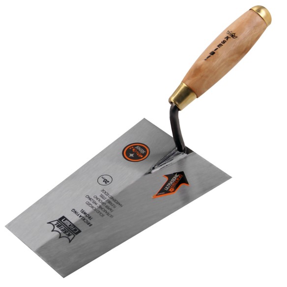 High-Quality Square Tip Bricklaying Trowel/Wood for Precision and Durability | KSEIBI