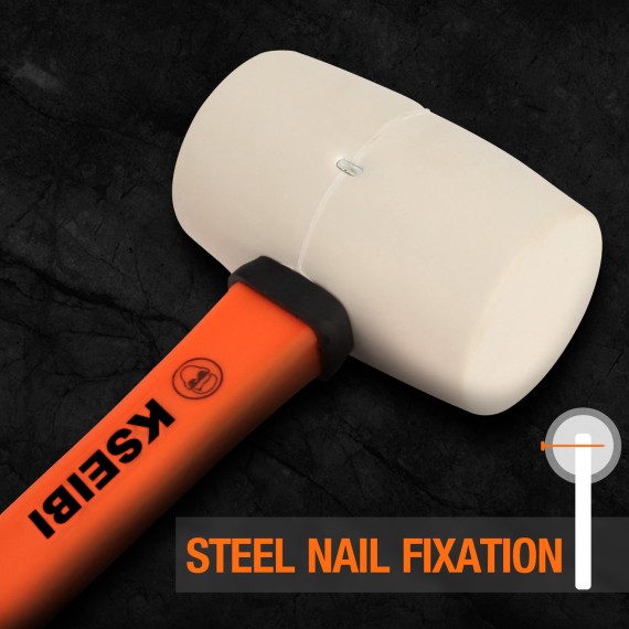High-Quality Rubber Hammer for Precision Work | KSEIBI
