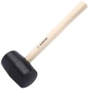 Martelo de Borracha Duro | Ideal para Marcenaria e Bate-Pinos | KSEIBI