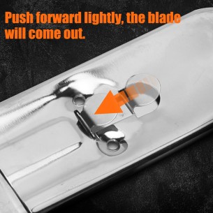 Professional Retractable Steel Razor Scraper for Easy Cleaning | KSEIBI 2