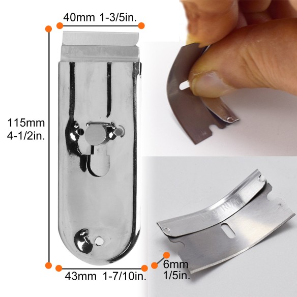 Respatador de acero con cuchilla retractable de alta calidad | KSEIBI