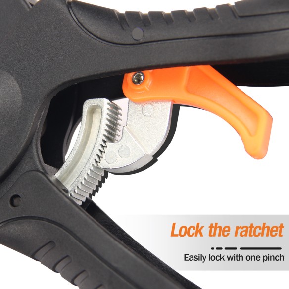 Durable and Efficient Ratchet Plastic Clamp for Any Job | KSEIBI