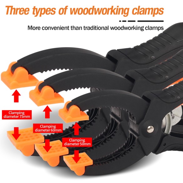 Vielseitige Kunststoffklemme für präzises Arbeiten | KSEIBI