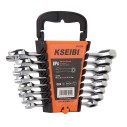 Купить набор комбинированных трещоточных ключей 8-PC. 8 - 17MM | KSEIBI