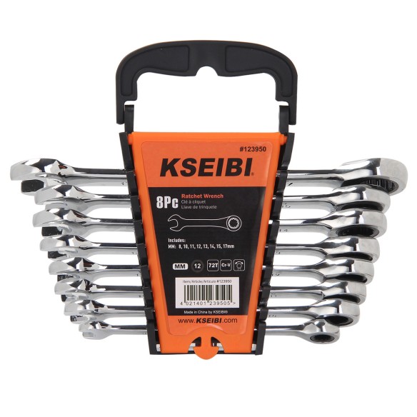 High-Quality Ratchet Combination Wrench Set for Versatile Use | KSEIBI