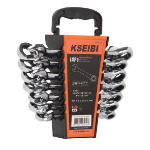 High-Quality Ratchet Combination Wrench Set for Professional Use | KSEIBI