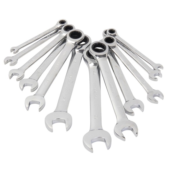 High-Quality Ratchet Combination Wrench Set for Professional Use | KSEIBI