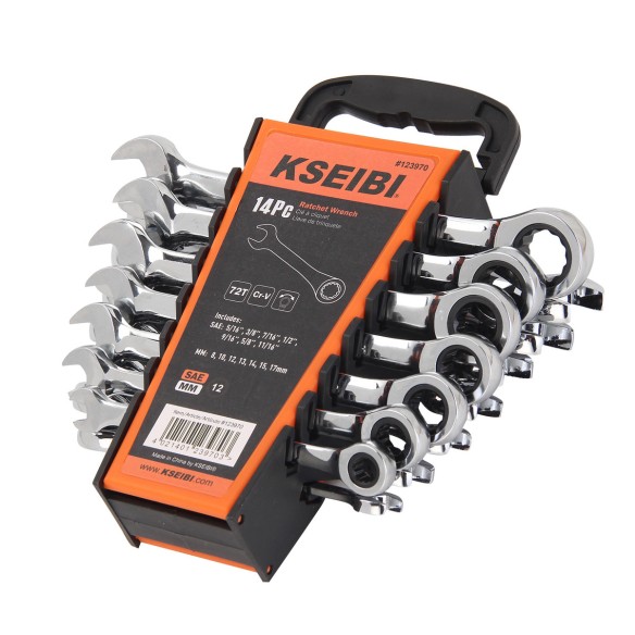 Chei combinate cu crichet pentru orice tip de reparatie | KSEIBI