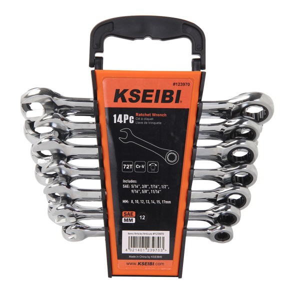 Chei combinate cu crichet pentru orice tip de reparatie | KSEIBI