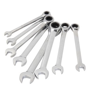 High-Quality Ratchet Combination Wrench Metric Set for Precision Tasks | KSEIBI 2