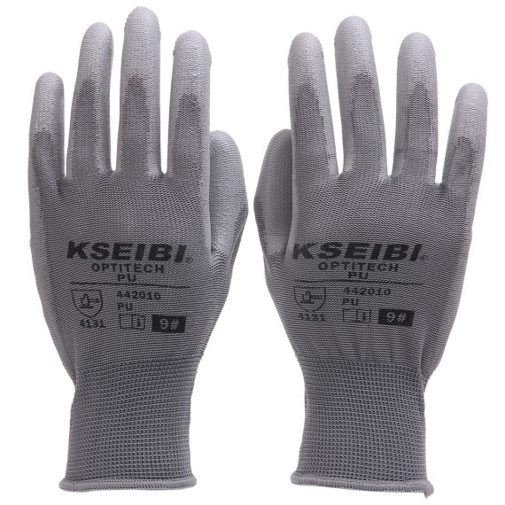 Durable and Comfortable Pu Gloves for Work and Gardening | KSEIBI