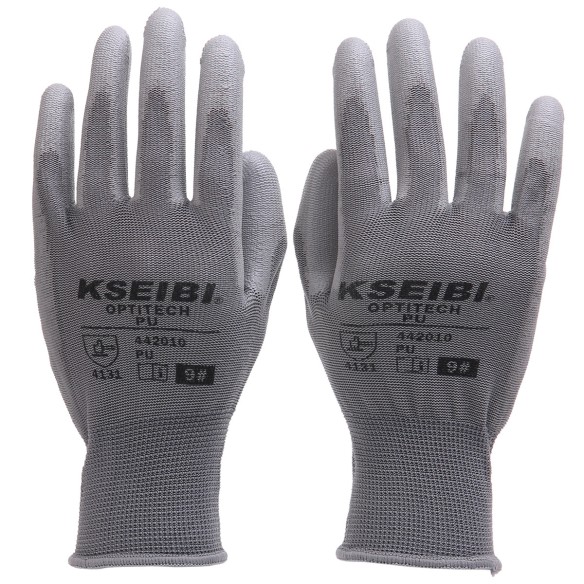Durable and Comfortable Pu Gloves for Work and Gardening | KSEIBI