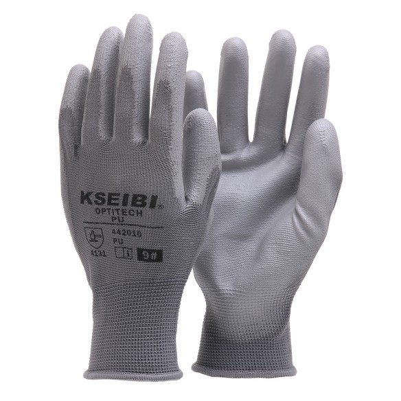 Guantes de pu para trabajo pesado resistente al desgaste | KSEIBI