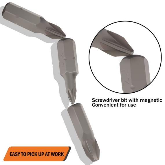 Compre Ponteira Phillips 1/4" de Alta Qualidade | KSEIBI