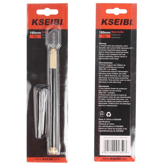 Cortador de Vidro Profissional para Artesanato e Trabalhos Manuais | KSEIBI