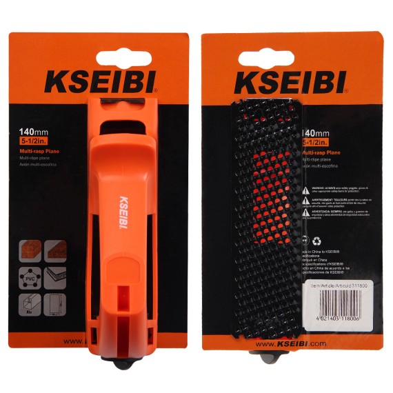 Rabot à blocs multirasp/abs de haute qualité pour menuiserie | KSEIBI