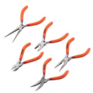 Mini Plier Set/PVC 5-Pc.