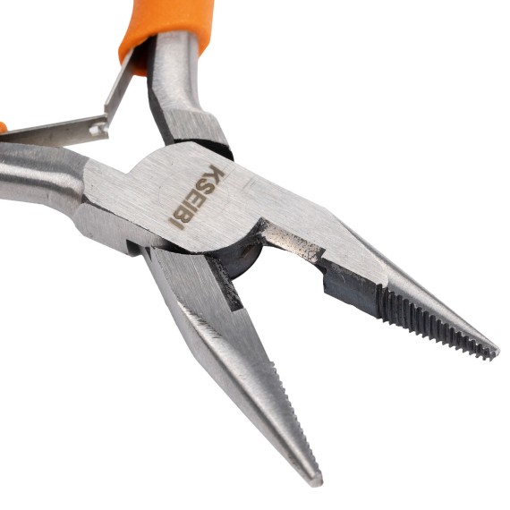 Alicate De Nariz Longo Mini em PVC para trabalhos precisos | KSEIBI