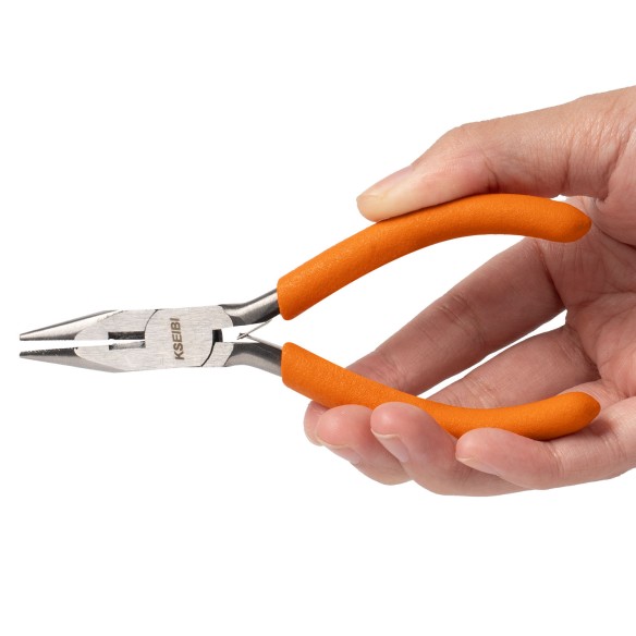 High-quality Mini Long Nose Plier/PVC for precise work | KSEIBI