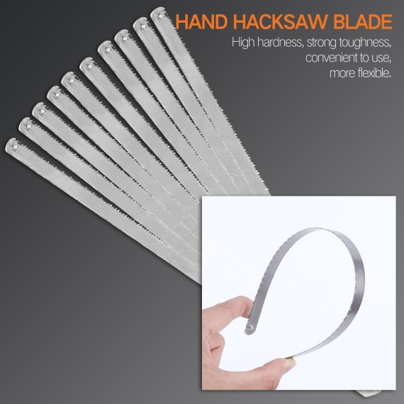High-Quality Mini Hacksaw Frame Blade Set for Precision Cutting | KSEIBI