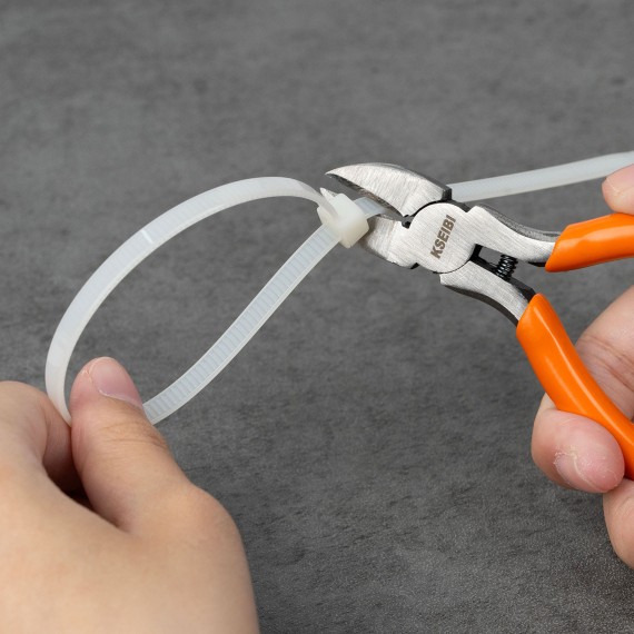 Pince mini diagonale de coupe en PVC de haute qualité | KSEIBI