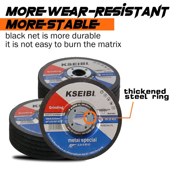 High-Quality Metal Grinding Discs for Precision Cutting and Grinding | KSEIBI